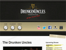 Tablet Screenshot of drunkenuncles.net